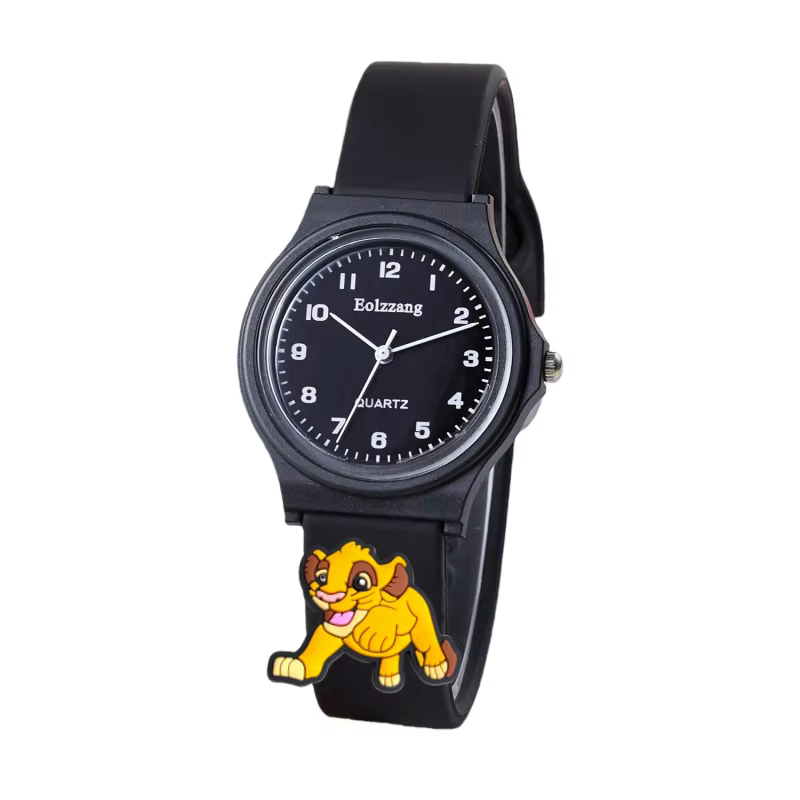 Montre Kawaii roi Lion Simba garçons filles montres enfants minimaliste mignon enfants dessin animé 