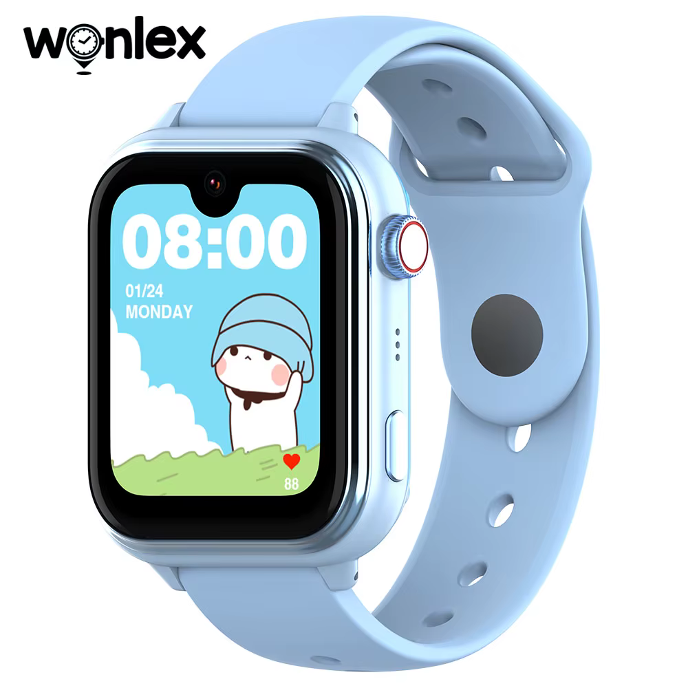 Wonlex KT37 enfants montre intelligente 4G WiFi Position Tracker AI Assistant vocal GPS montre appel