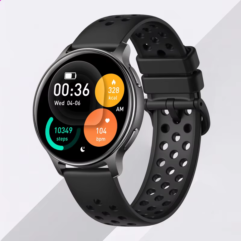 Montre connectée GPS 1,32" AMOLED 466x466, altimètre, baromètre, boussole, lampe torche LED, 41g ult