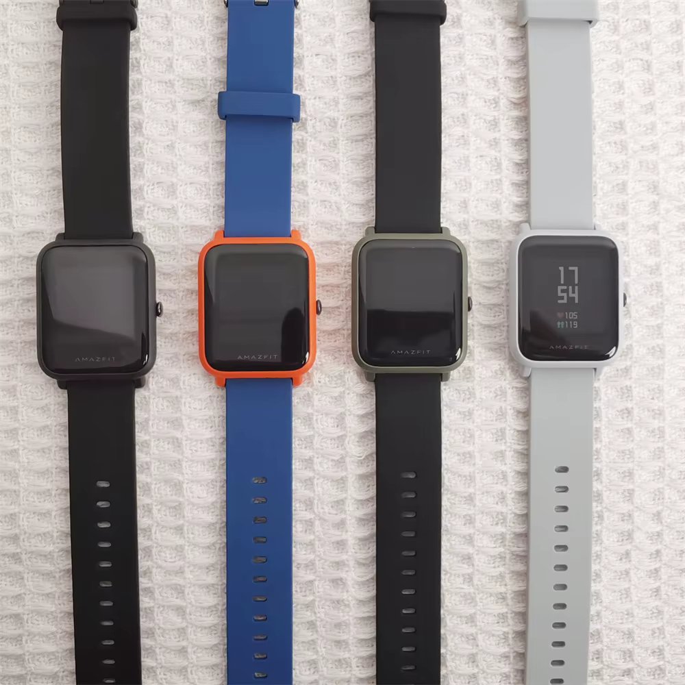 Amazfit – montre connectée Bip, Bluetooth, GPS, boussole, moniteur de fréquence cardiaque, étanchéit