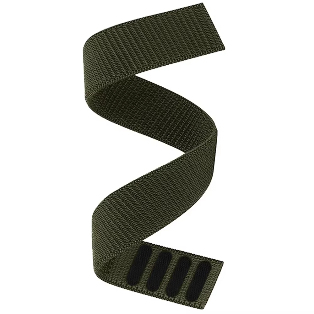 Bracelet en Nylon à boucle à crochet, 20 22mm 26mm, pour Garmin Fenix 8 E 7 7X 6X Pro/Epix Pro Gen 2