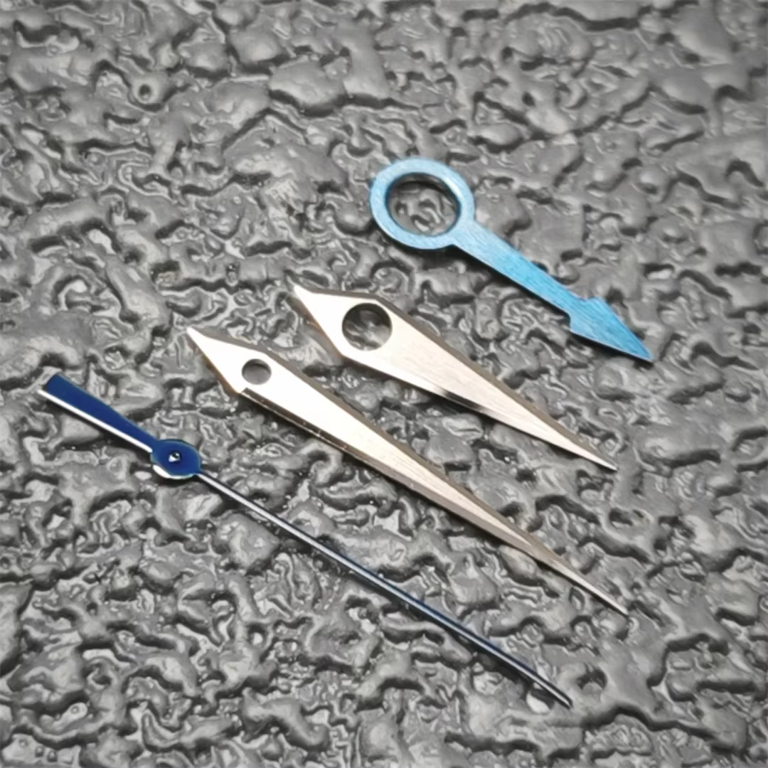 Aiguilles de Montre de Haute Qualité avec Aiguilles Bleues et Dorées et Argentées, Accessoires pour