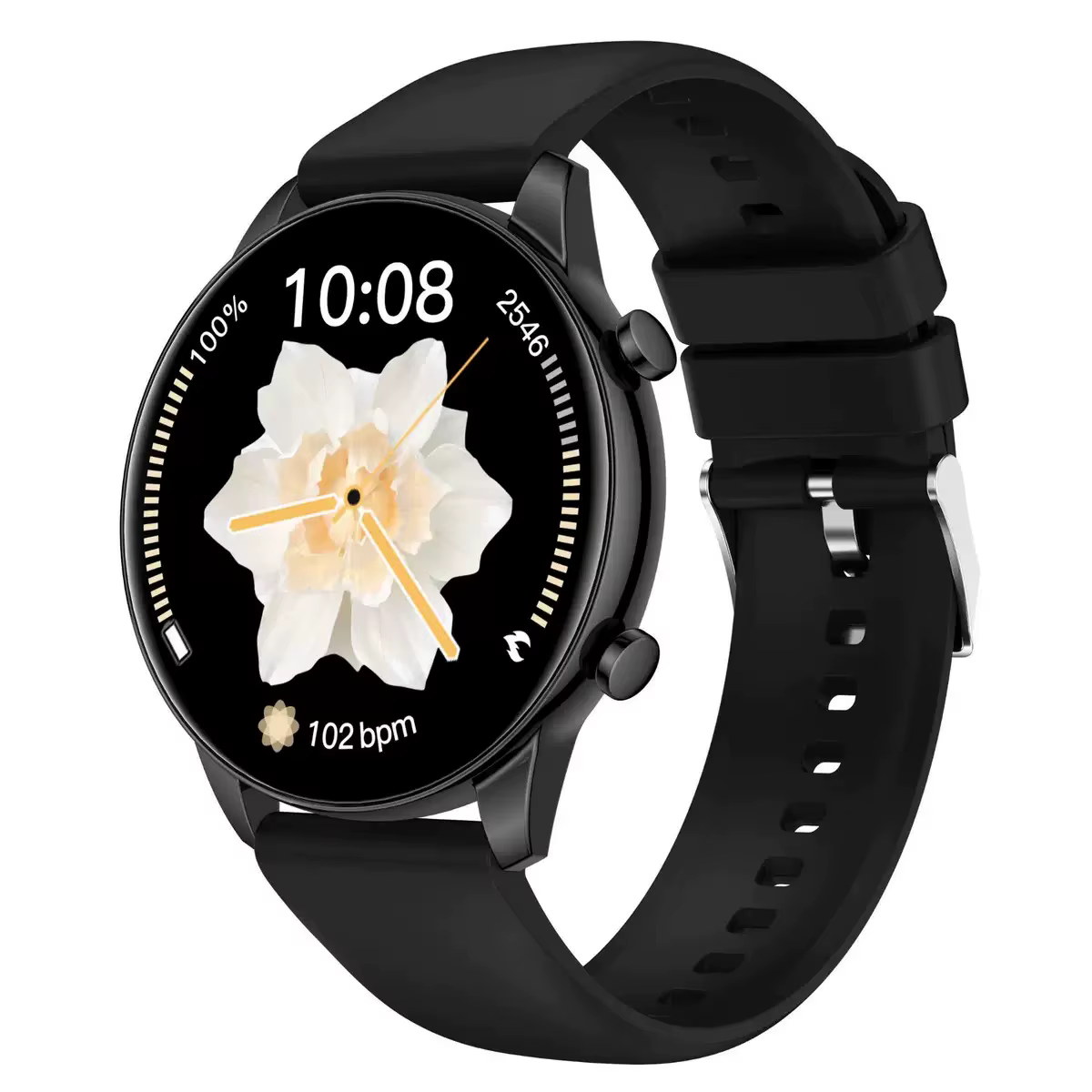 Montre connectée G28 pour femme, bracelet élégant, surveillance de la fréquence cardiaque, réveil, r
