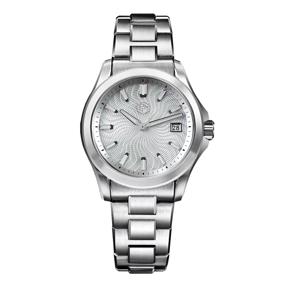 San Martin – montre de luxe pour hommes, 39mm, Miyota 9015, automatique, mécanique, SN0150, avec vad