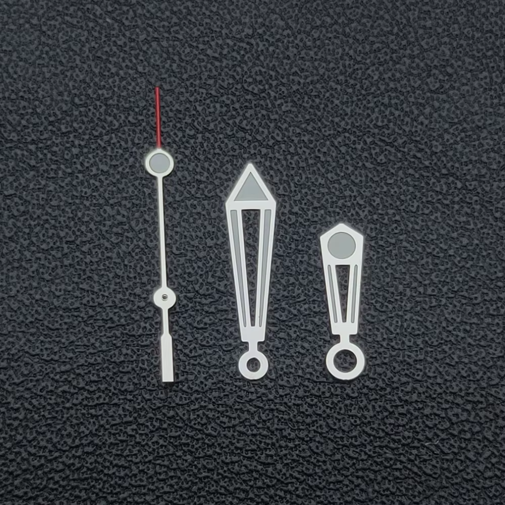 Aiguilles de montre lumineuses, compatibles avec les mouvements NH35 NH36.
