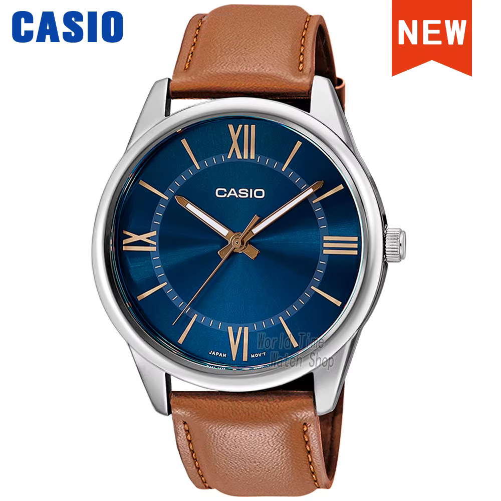 Montre Casio pour hommes ceinture Business Style montre-bracelet à quartz relogio masculino MTP-V005