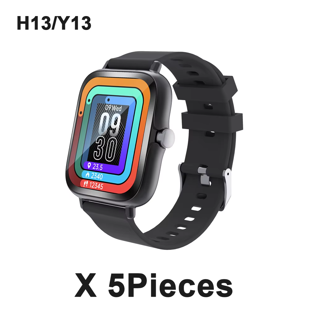 Montre intelligente plein écran tactile 1.83 '' Sport Fitness Tracker Bluetooth appel caractéristiqu