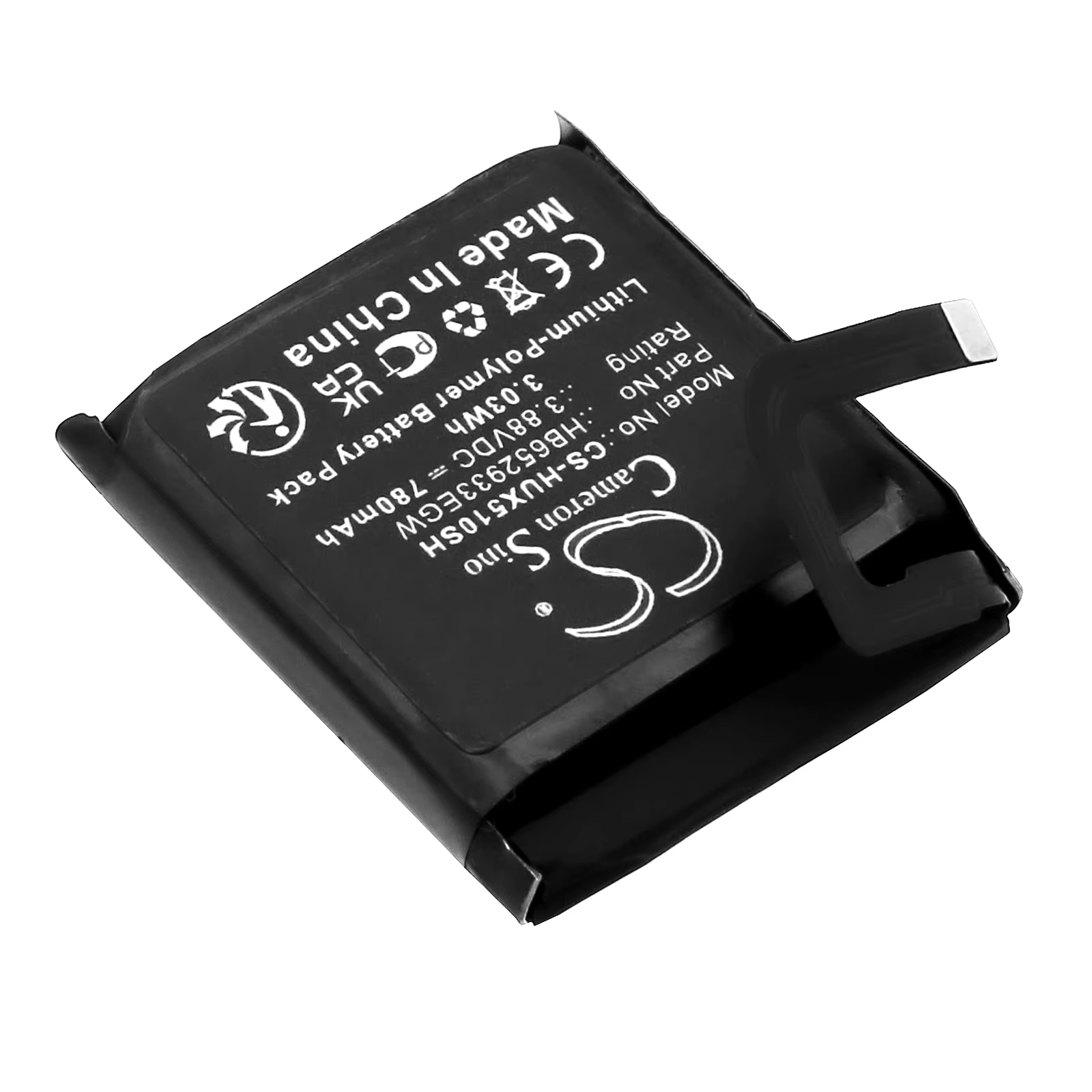 Batterie de montre intelligente 3.88V 780mAh HB652933EGW pour Huawei Watch 5, Watch 5X, 5X Pro + KIT