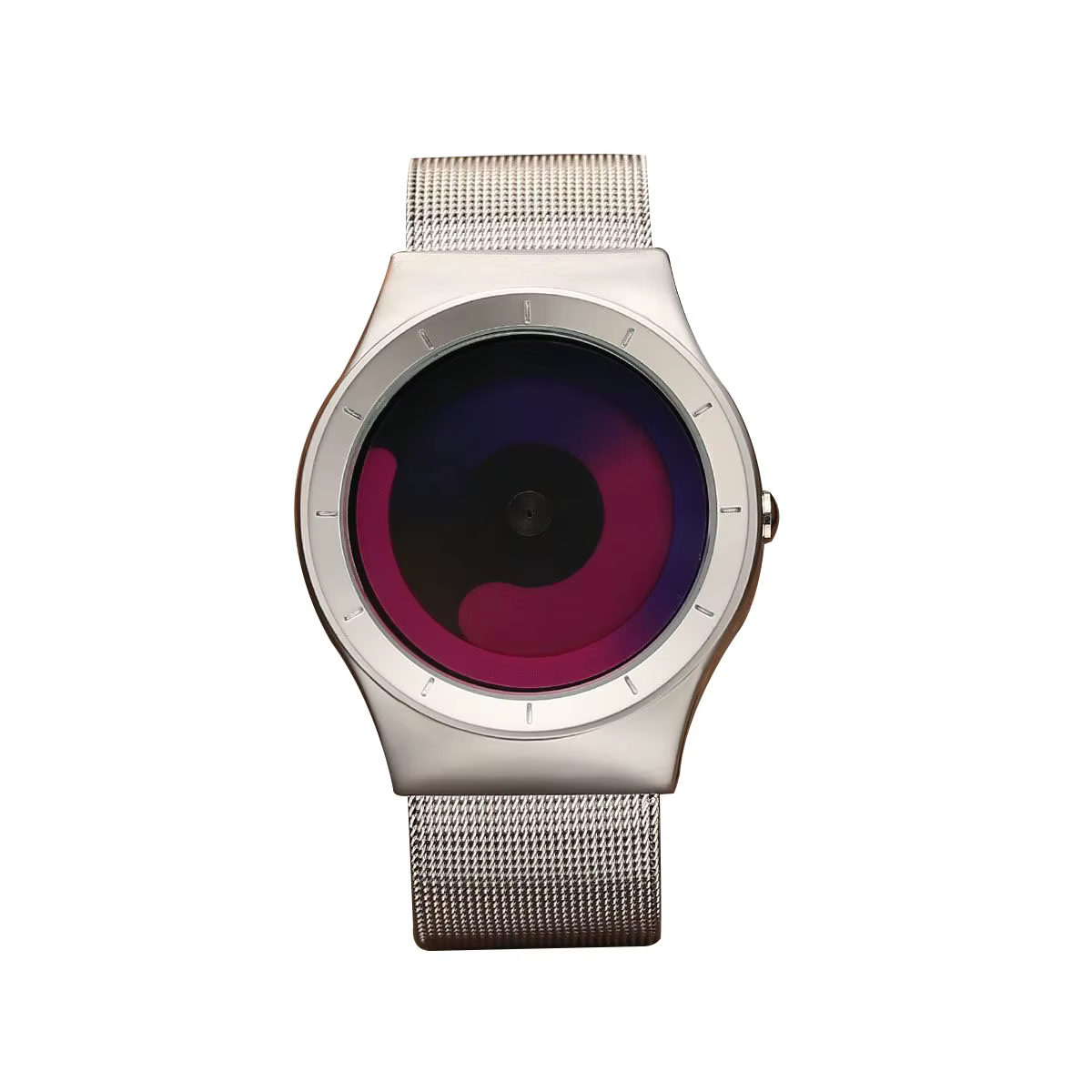 Montres homme à la mode créativité personnalisée pas de pointeurs vortex étoilé cadran circulaire mo