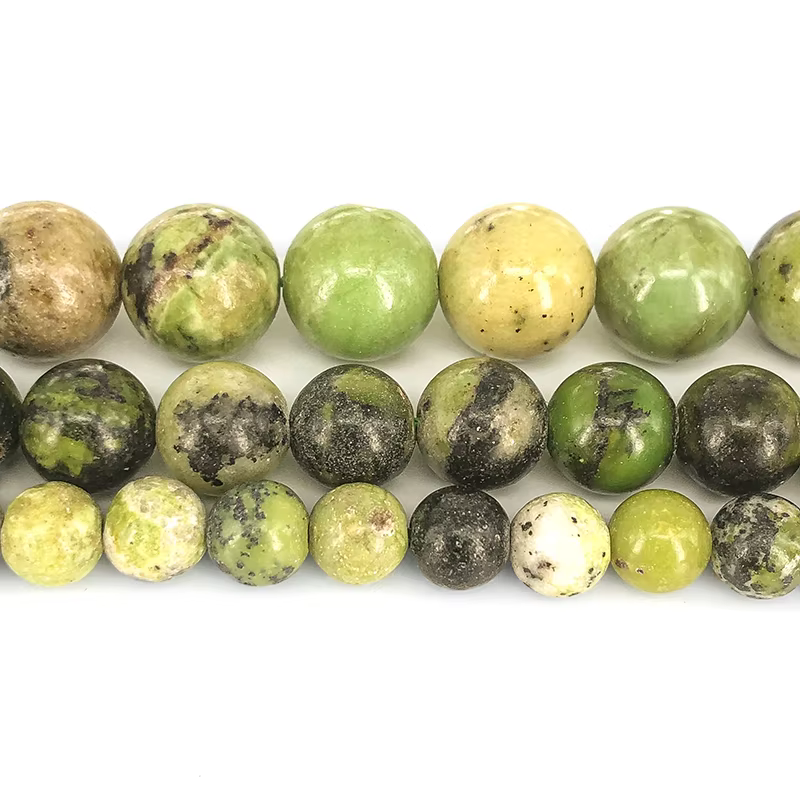 2025 nouvelle Chrysoprase naturelle 100% pierre perles rondes en vrac fabrication de bijoux 6/8/10MM