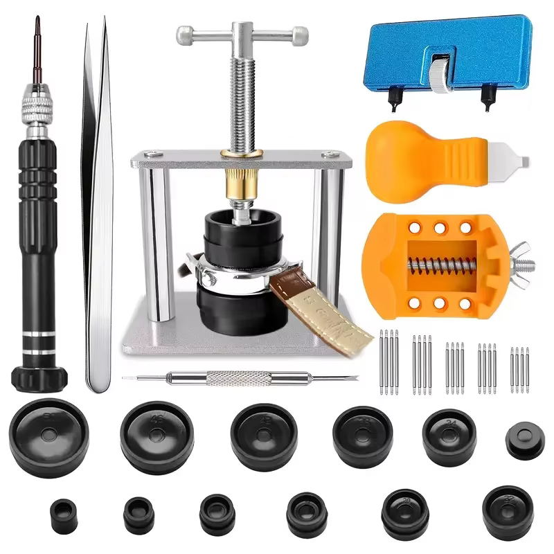 44 pièces de Kit de réparation de montre, remplacement de batterie de montre, outil de remplacement 