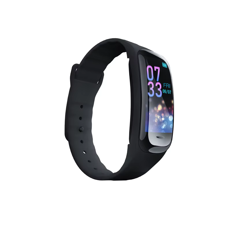 Montre connectée C1 Plus, tracker d'activité, moniteur de fréquence cardiaque et de pression artérie