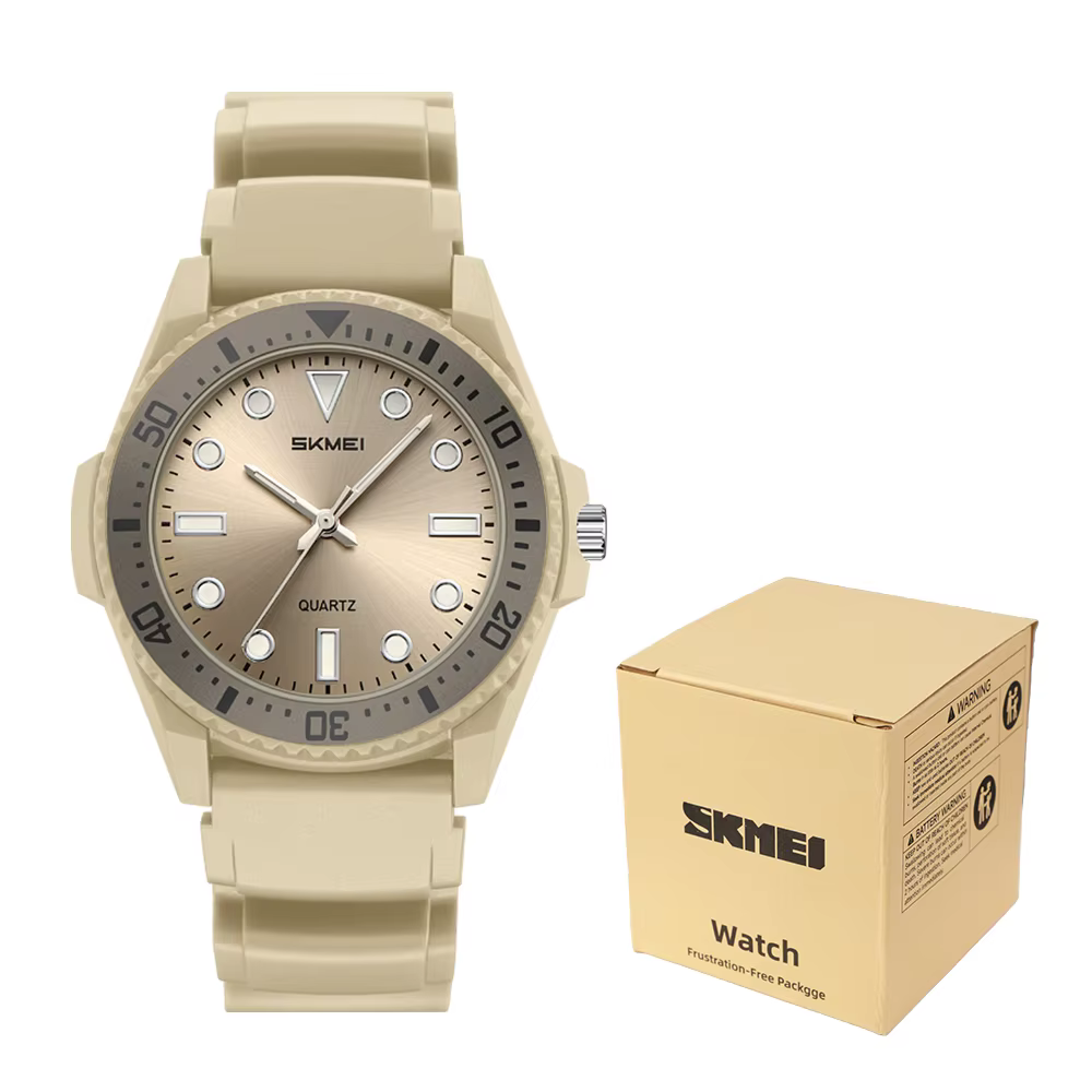 Montre à quartz SKMEI 2622, étanche 50M, simple, chronographe tendance, pour jeunes, avec minuteur,