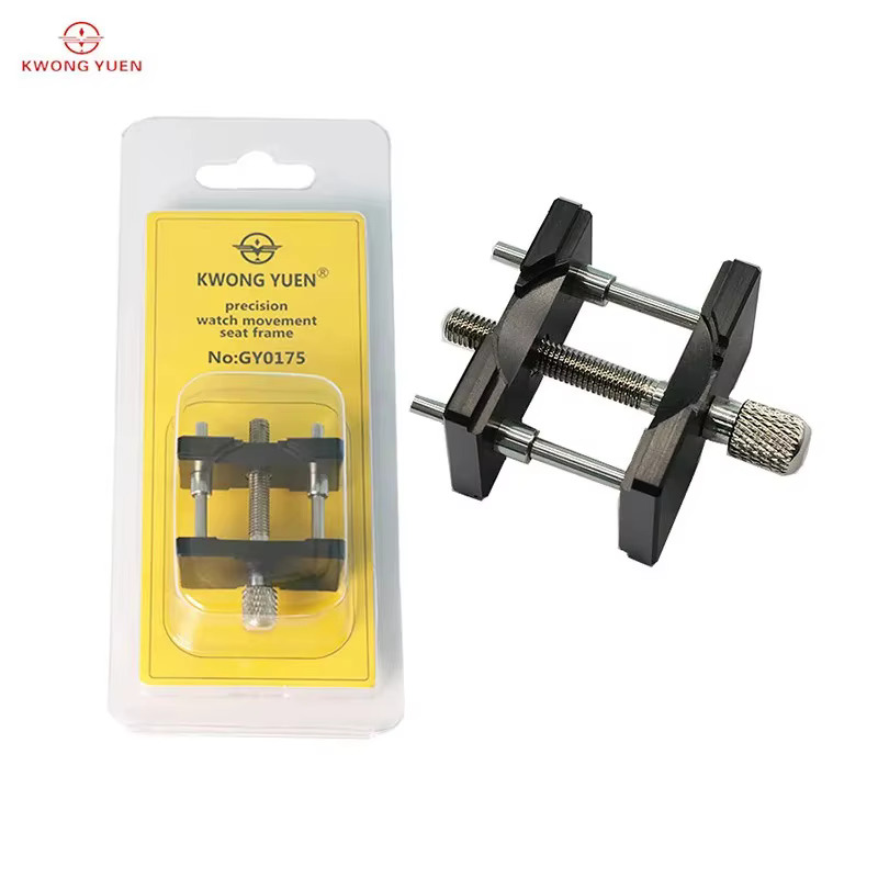 KWONG YUEN outils d'horloge support de mouvement de montre réglable pour hommes femmes montre Double
