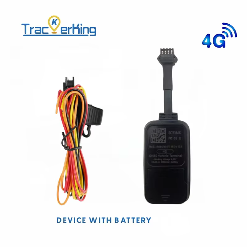 EC33 PURA 4G GPS tracker 3 pièces TrackerKing GPS Rastreador 300 mah batterie avec alarme Acc GPS GS