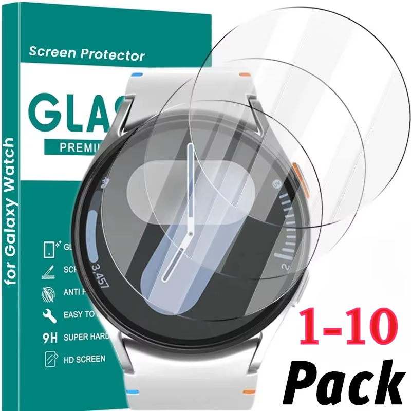 Verre trempé 9H pour Samsung Galaxy Watch 4 5 6 7 8 40/44mm Classic 42/46mm Watch7 Watch8 44 40mm, F