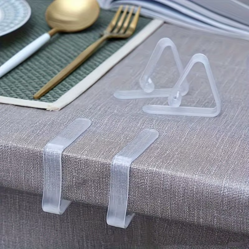 Clips de table robustes pour pique-nique, clips de fixation faciles pour nappes, supports de nappes