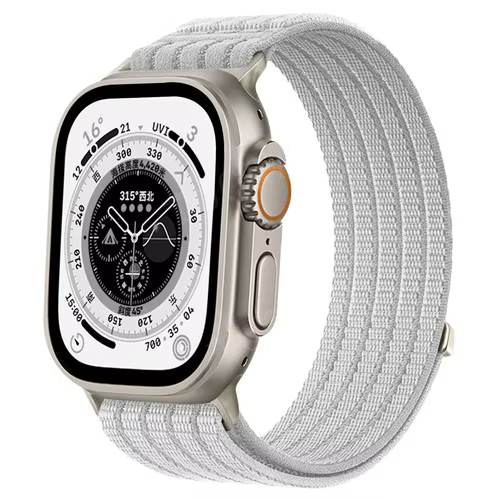 Bracelet léger en nylon pour Apple Watch Ultra, compatible avec les modèles 49mm, 10, 11, 42mm, 46mm