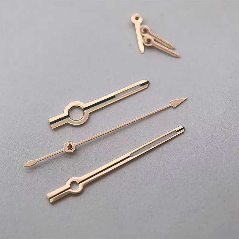 Aiguilles de montre VK63 – Ensemble de 6 pièces en or rose exclusivement conçues pour le mouvement S
