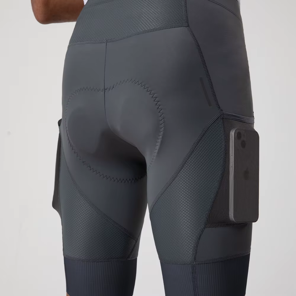YKYWBIKE Short de cyclisme pour homme Coussin rembourré Antichoc VTT Route Vélo Collants courts Pant