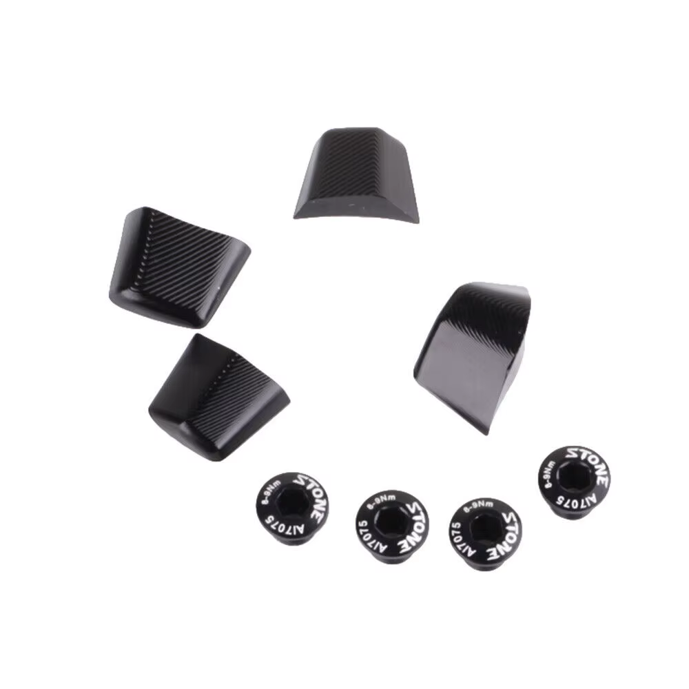 Boulons à plateau unique, écrous décorés en alliage pour Shimano FC-9000 R7000 R8000 R9100 R9200 fc-