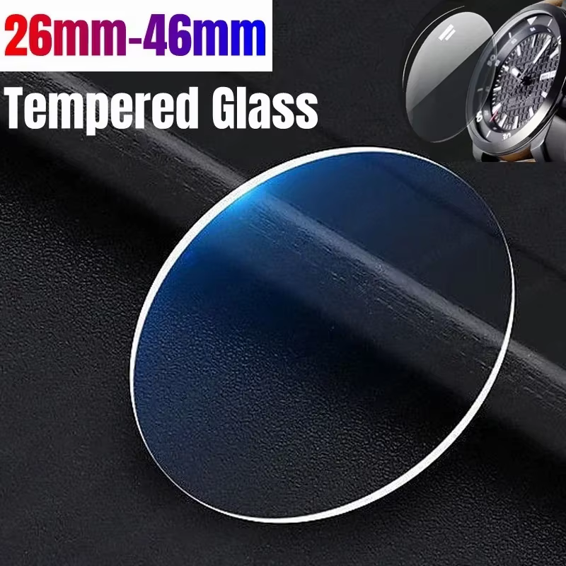 Protecteur d'écran universel pour montre intelligente, verre Guatemala, film de protection, diamètre