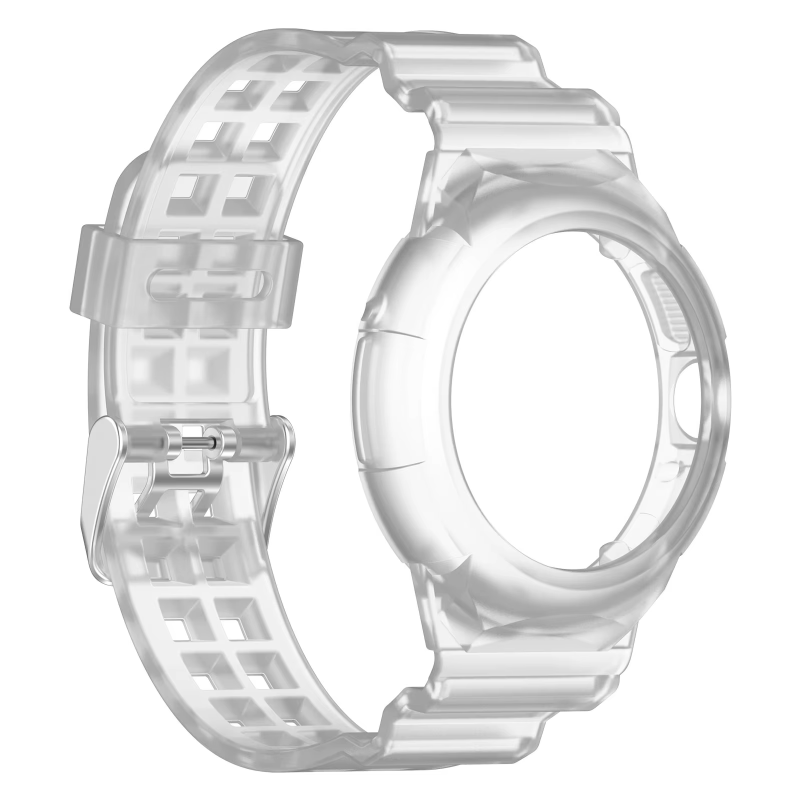 Étui transparent et TPU souple pour Google Pixel Watch 2, accessoires de bande, montre intelligente 