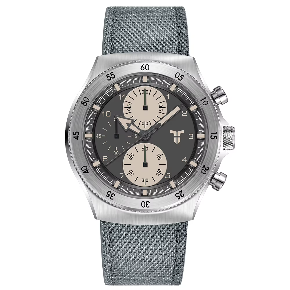 Montres pour hommes TYBERLEY 2026, montre à quartz étanche pour hommes, deux fuseaux horaires, miroi