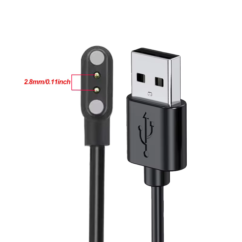 Câble de charge magnétique universel, chargeur USB, ligne d'alimentation pour montre connectée, brac
