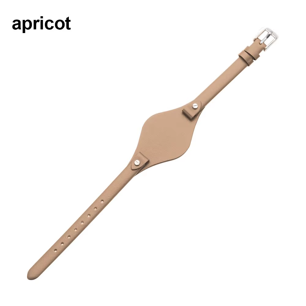 Bracelet de montre en cuir véritable pour fossile, bracelet à boucle de queue ronde, bracelet de mon