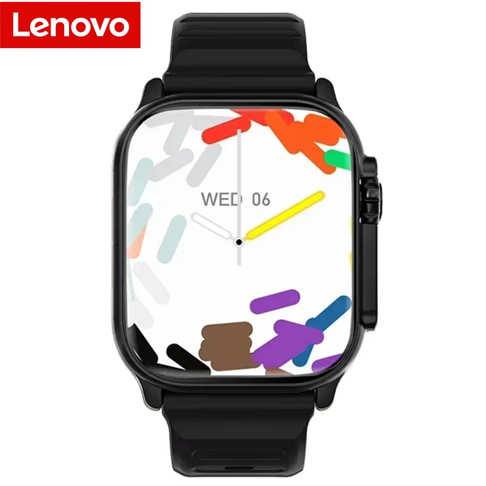 Montre connectée Lenovo T900 Ultra 3 Ultra IWO, NFC, appels Bluetooth, fréquence cardiaque, étanche,