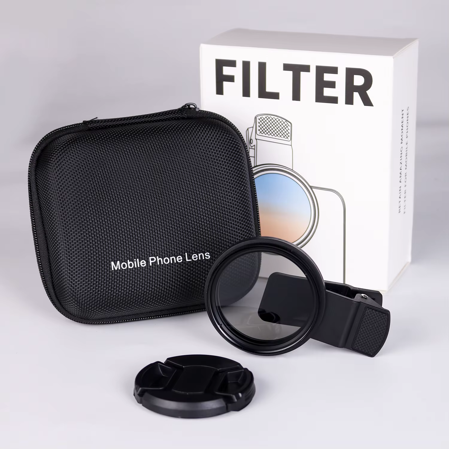 Accessoires de photographie pour tatouages, filtre CPL à clipser de 52 mm, réduit les reflets de l'a