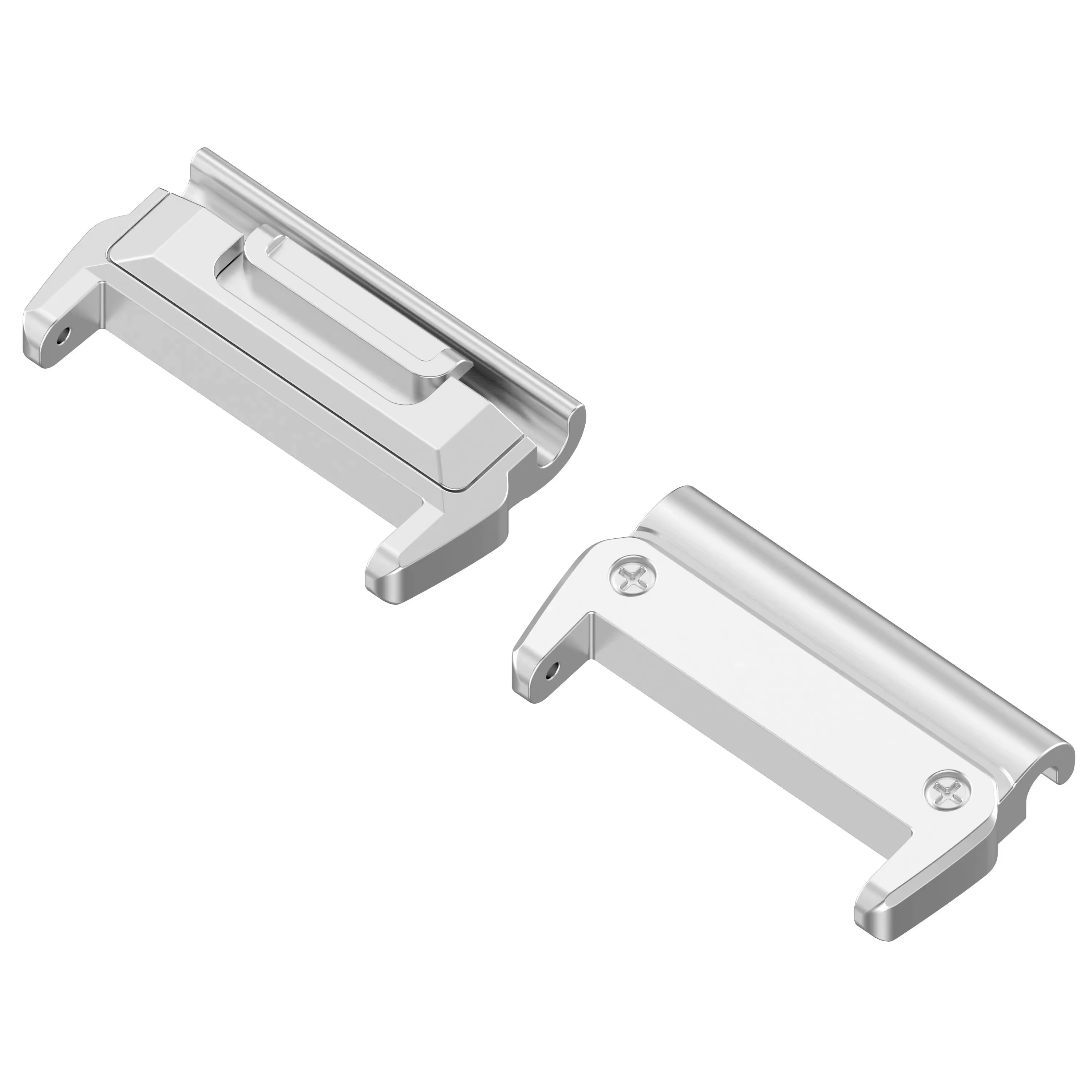 Adaptateur de sangle Garmin en acier inoxydable, connecteur Quickfit pour Garmin Fenix 8, 7 Pro, 7X,