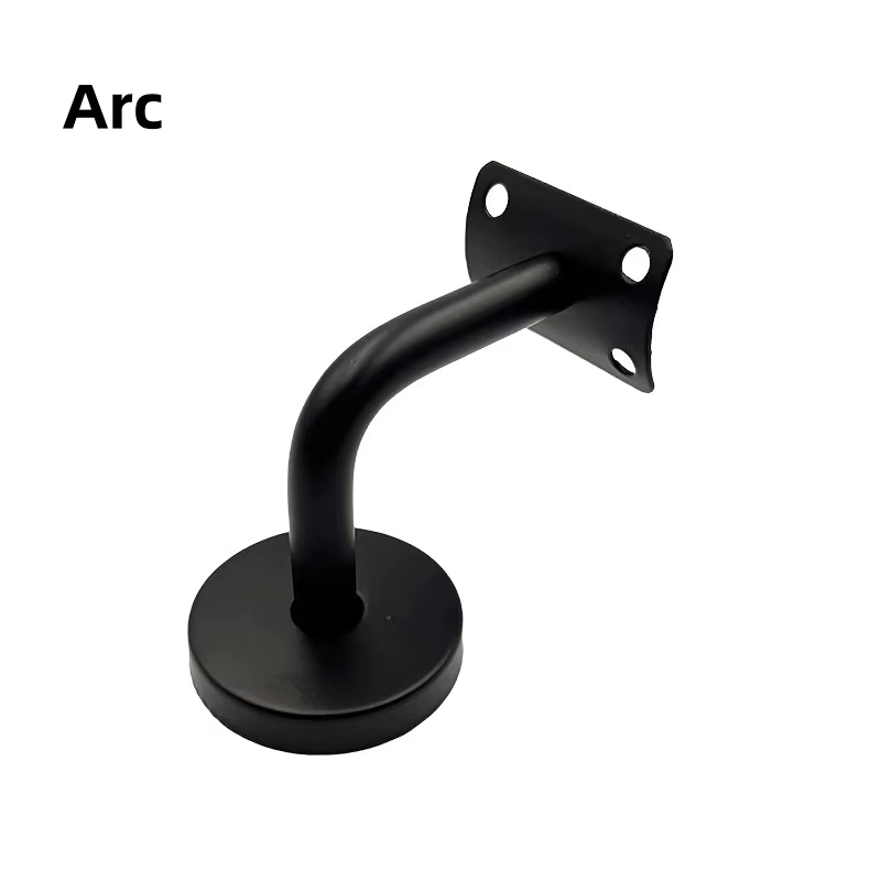 Supports de main courante d'escalier, 1 pièce, Support de rampe murale en acier inoxydable, Support 
