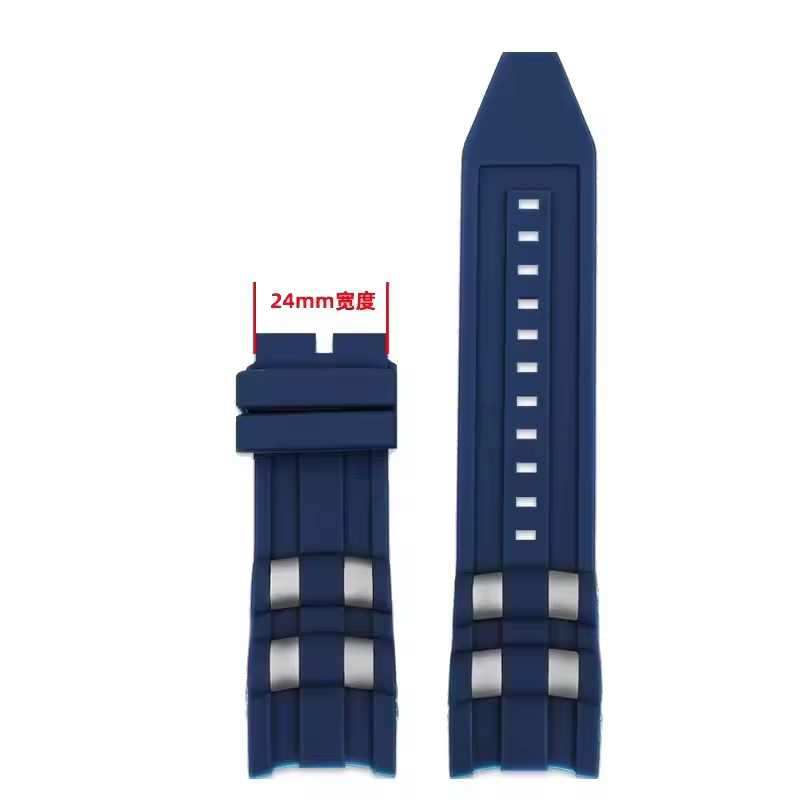 Bracelets de montre en caoutchouc compatibles avec Invicta Pro Diver particules métalliques 6983 bra
