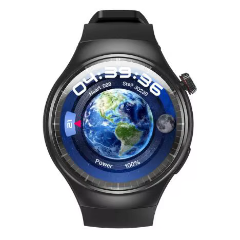 Montre connectée DM80 4G Android 8.1 OS avec WiFi, GPS, appels Bluetooth, suivi du sommeil et de la 