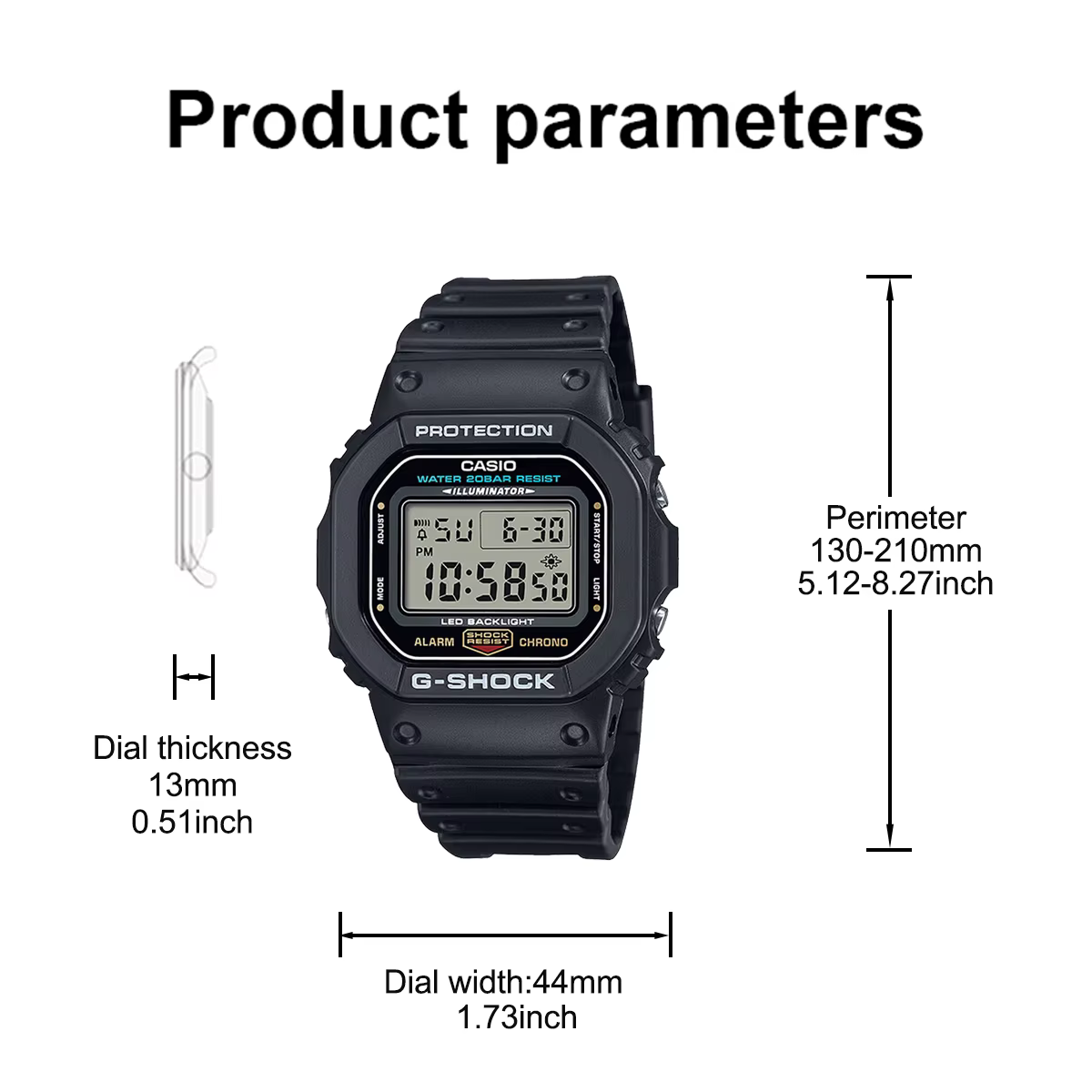 Montre numérique CASIO DW-5600UE