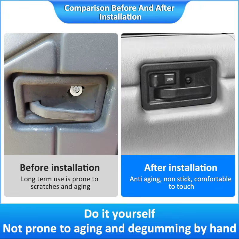 Pour Jeep Wrangler YJ TJ TJL 1997 ~ 2006 2002 2003 2004 2005 55176477 AB 55176476 Accessoires de voiture de poignée de porte intérieure gauche droite