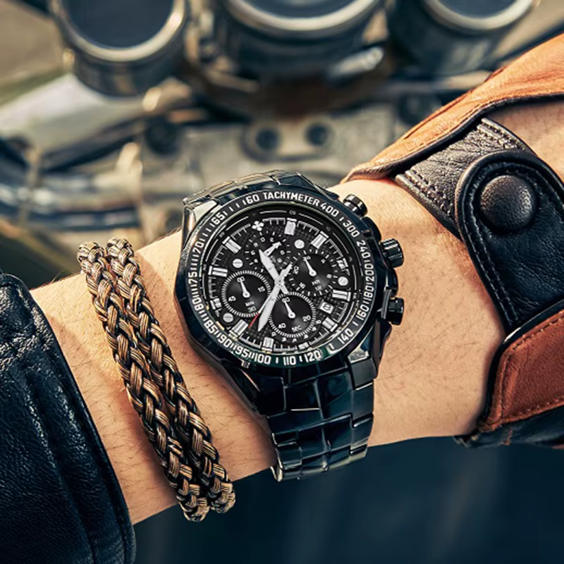 Montre de sport à quartz pour homme
