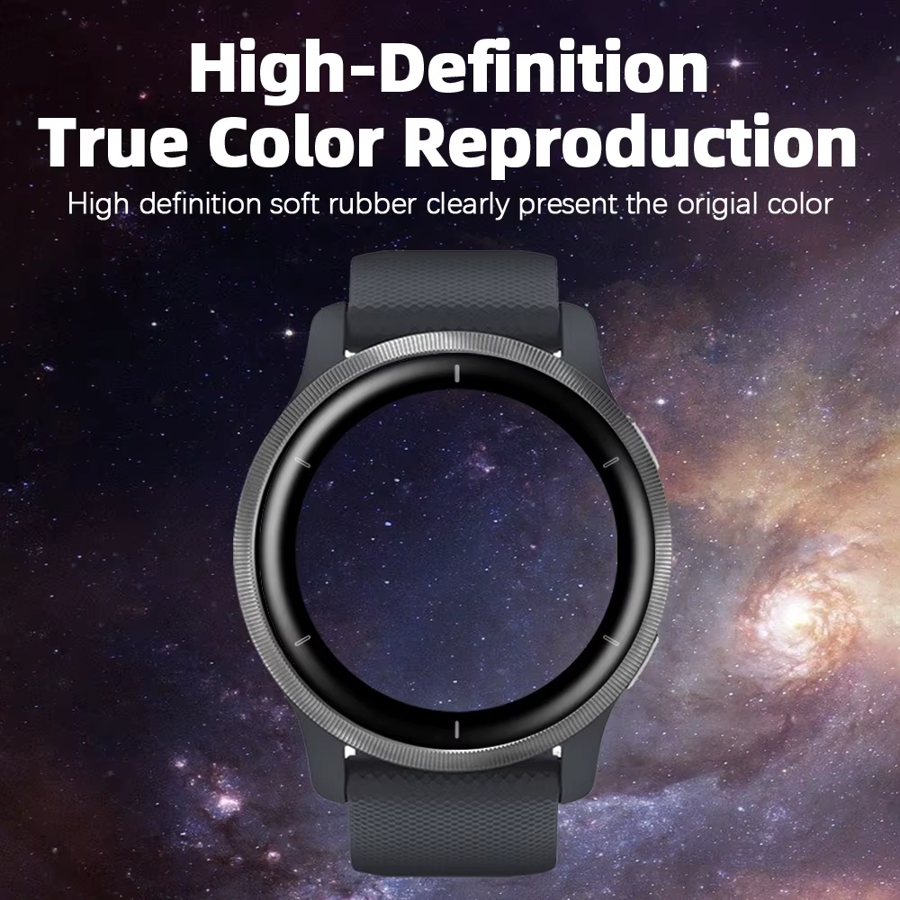 Film de protection en fibre de verre souple 5D pour Garmin venus 2/venus 2S