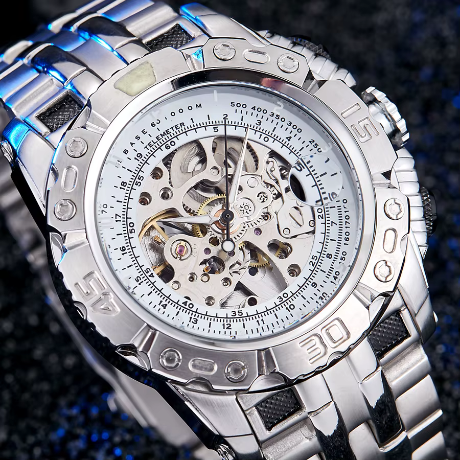Montre mécanique pour hommes