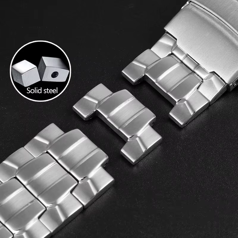 Pour Casio EF-550 Bracelet de montre en acier inoxydable pour hommes EDIFICE série 5051 EF-524D