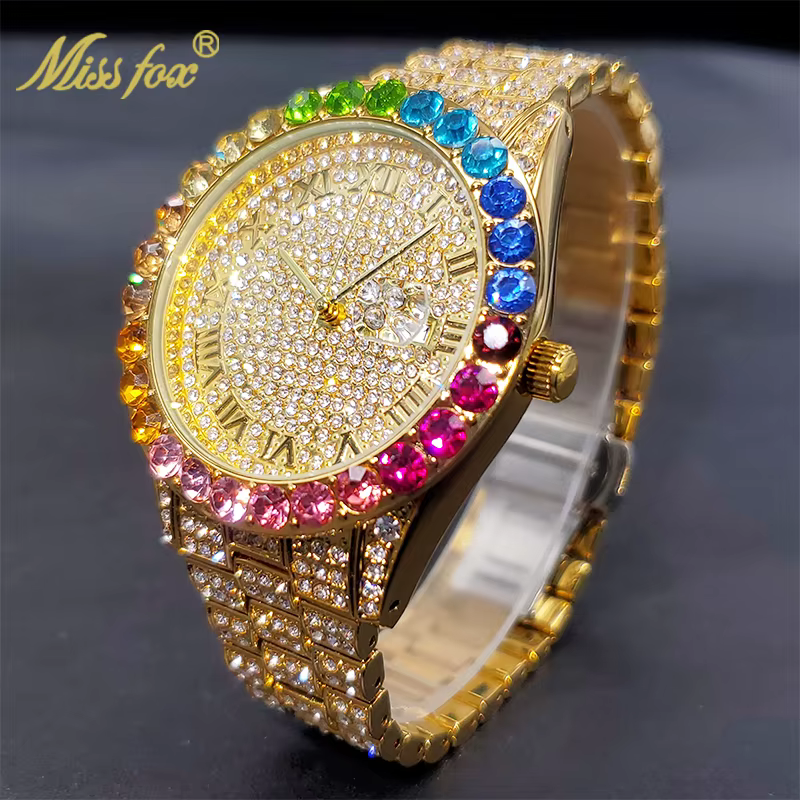 MISSFOX – Montre de Luxe pour hommes