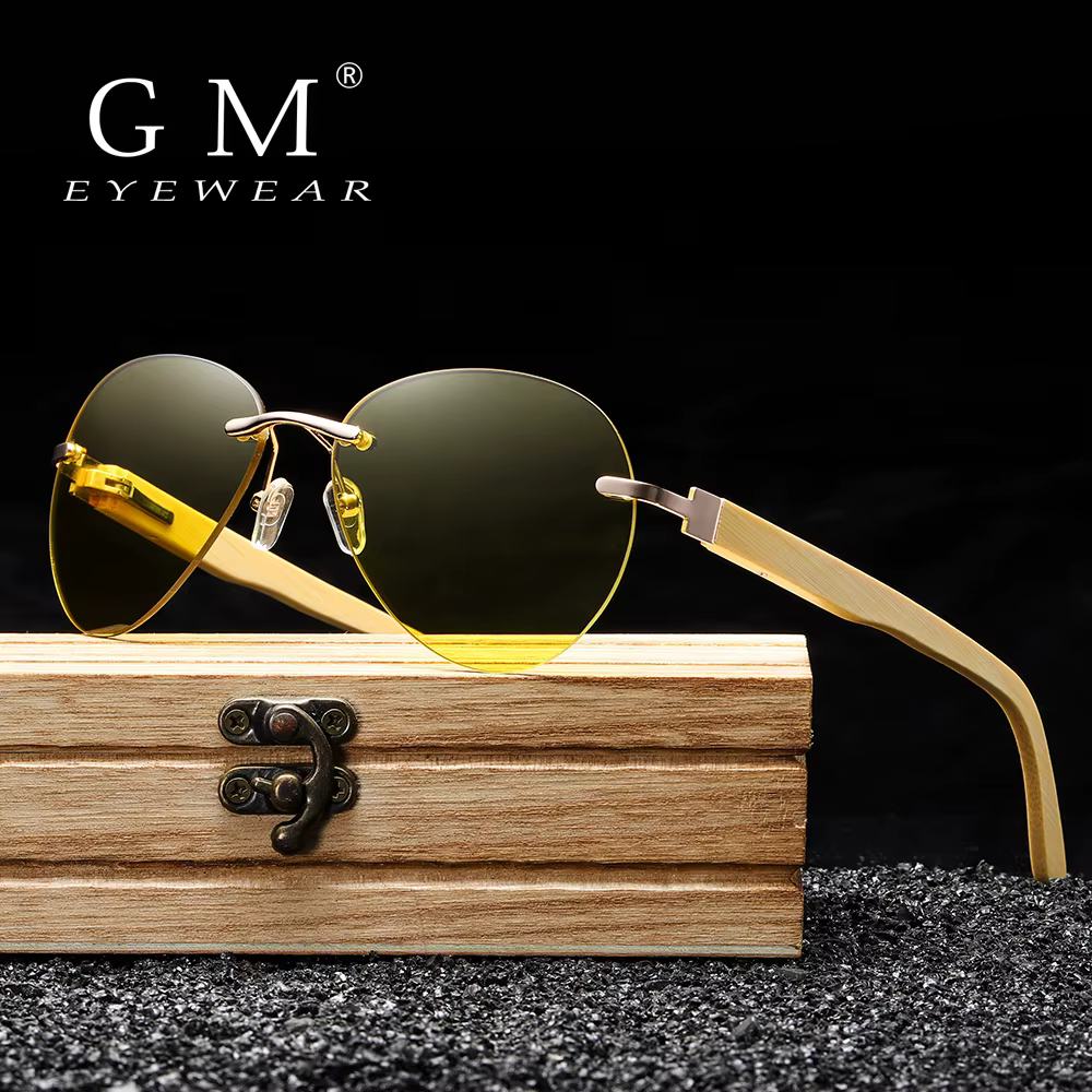 GM – lunettes en bois pour téléphone portable pour hommes et femmes, Anti-lumière bleue, Protection contre les radiations, UV400