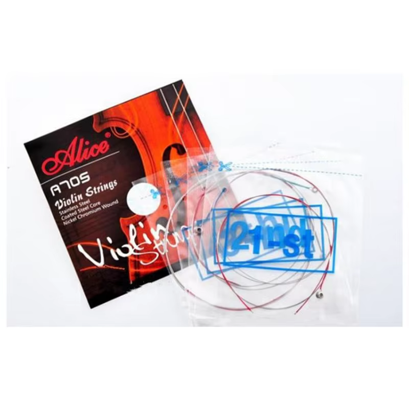 Un jeu de cordes de violon V705 E A D G pour violon 1/4 1/2 3/4 4/4 cordes accessoire de violon