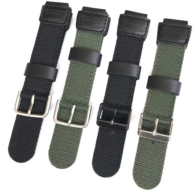 Bracelet en toile pour Casio SGW-300H 400H 500H MRW-200H AE-1000W AE-1300/1200 W-S200H W-800H W-216H