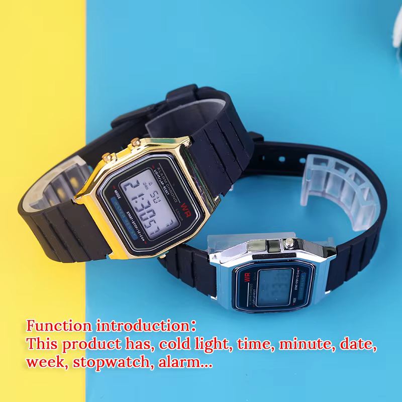 Montres électroniques pour femmes et hommes