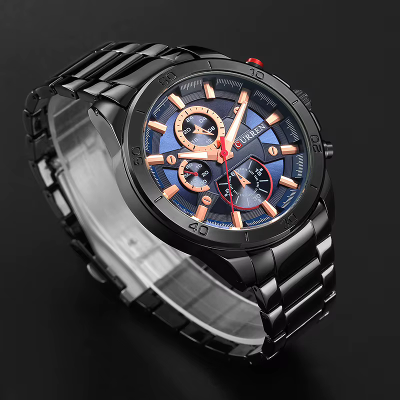 CURREN – Montre-bracelet de sport pour hommes