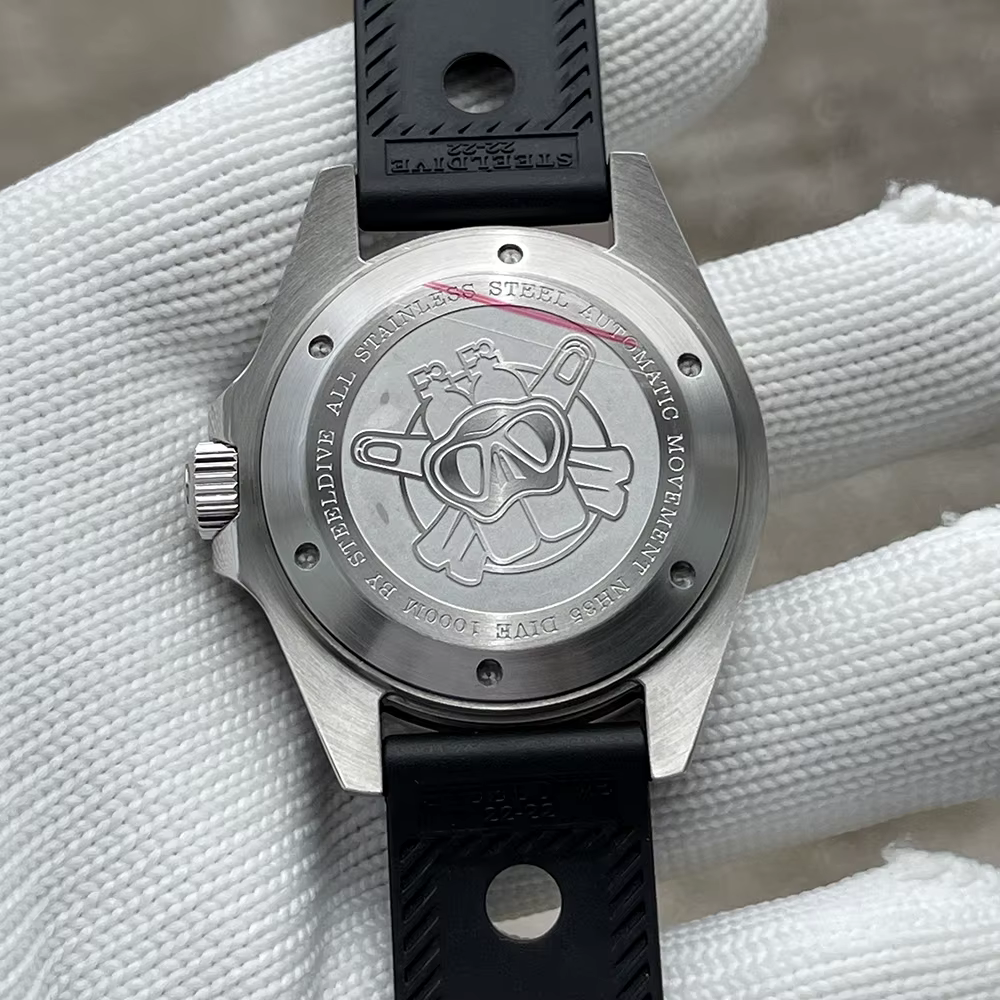 STEELDIVE 1000M étanche 45.4MM grande montre fantôme d'eau pour hommes Super BGW9