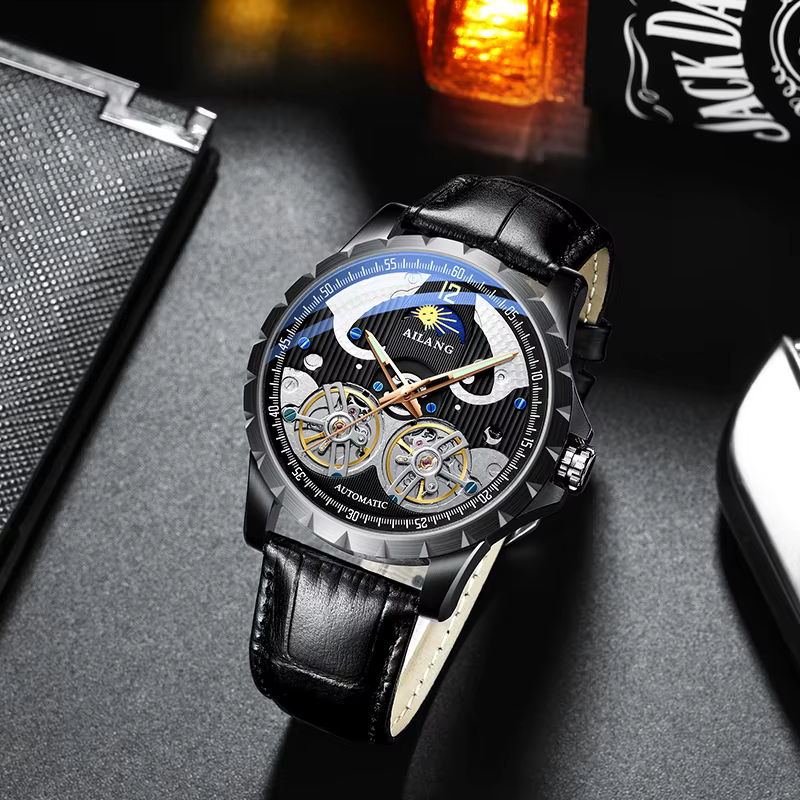 AILANG 2019 Nouvelle Montre Homme Authentique Mécanique Automatique Étanche pour Affaires